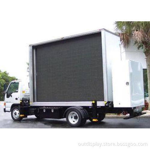 High Definition P 6mm Truck Mobile LED Display Good Adverti